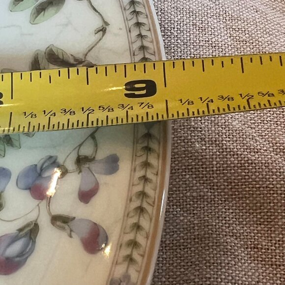 Wedgwood "Fleur" Fine China Replacement Soup Bowl VTG '97 Floral Design 9" Japan - Picture 12 of 12